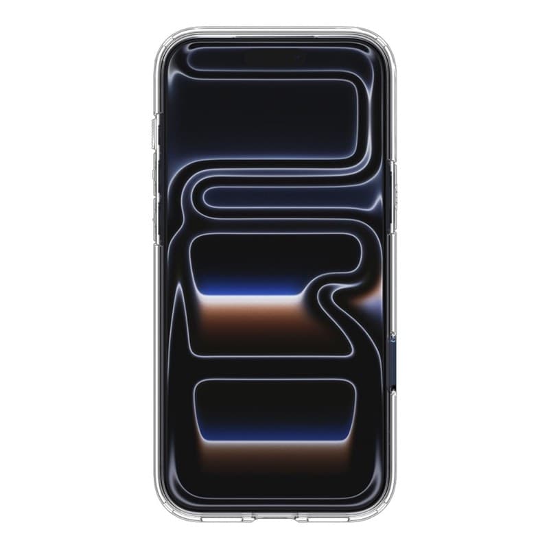 Spigen Ultra Hybrid Mag MagSafe - Custodia per iPhone 17 Pro Max (Trasparente/Blu scuro) - 3
