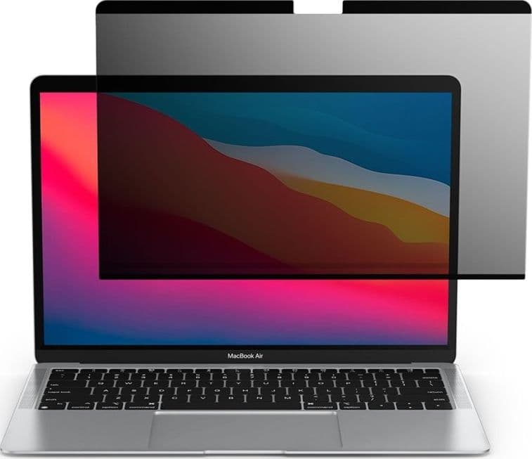 Spigen SafeView Privacy - Pellicola per la privacy per MacBook Air 13.6" M4 (2025) / M3 (2024) / M2 (2022) - 3