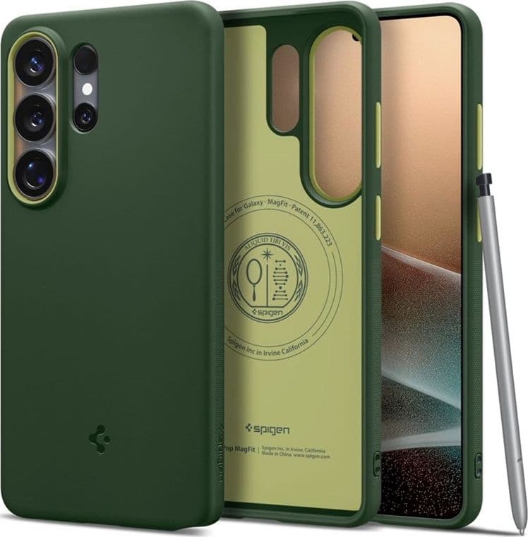 Spigen Nano Pop Mag MagSafe - Custodia per Samsung Galaxy S26 Ultra (Avo Green) - 2