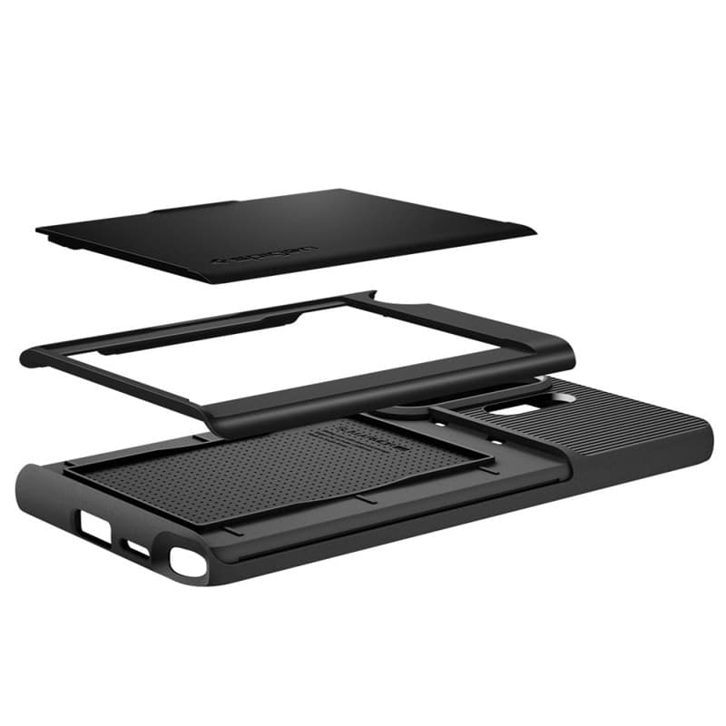 Spigen Slim Armor CS - Custodia per Samsung Galaxy S26 Ultra (Nero) - 4