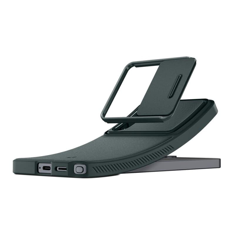Spigen Optik Armor - Custodia per Samsung Galaxy S26 Ultra (Abyss Green) - 4