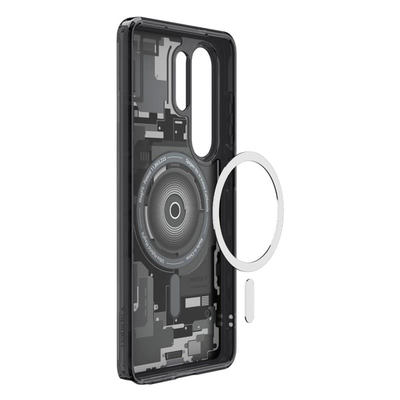 Spigen Ultra Hybrid Mag MagSafe - Custodia per Samsung Galaxy S26 Ultra (Zero One Black) - 6