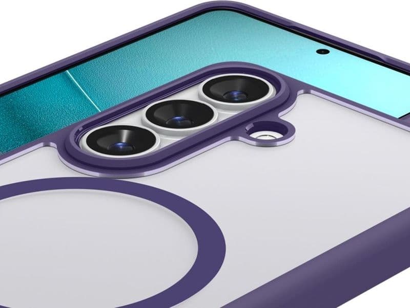 Spigen Ultra Hybrid Mag MagSafe - Custodia per Samsung Galaxy S26+ (viola intenso) - 5