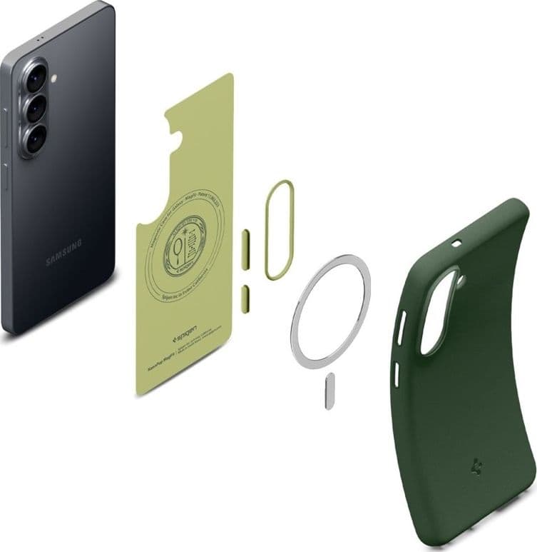 Spigen Nano Pop Mag MagSafe - Custodia per Samsung Galaxy S26 (Avo Green) - 6