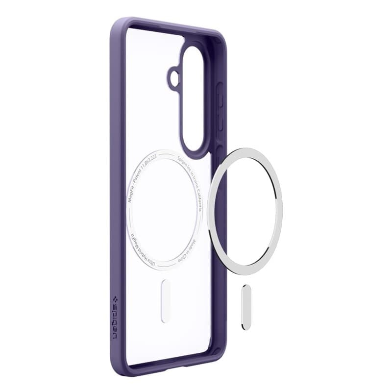Spigen Ultra Hybrid Mag MagSafe - Custodia per Samsung Galaxy S26 (viola intenso) - 3