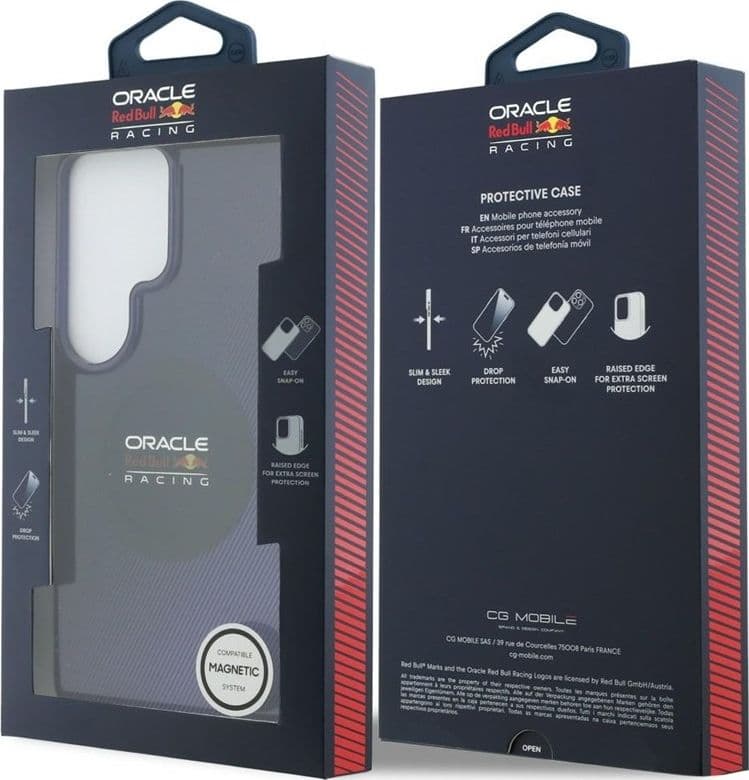 Custodia MagSafe a doppio strato Red Bull per Samsung Galaxy S26 Ultra (Blu navy) - 8