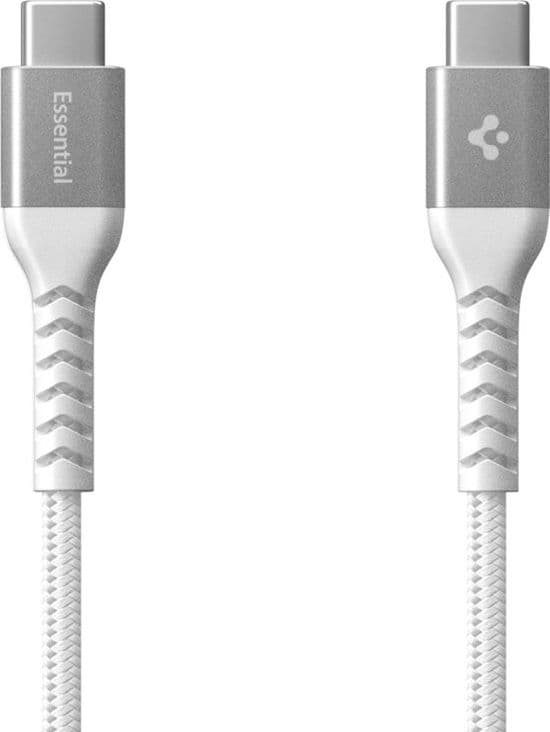 Spigen EB10010CCA Essential - Cavo da USB-C a USB-C 100W 1m (bianco) - 2