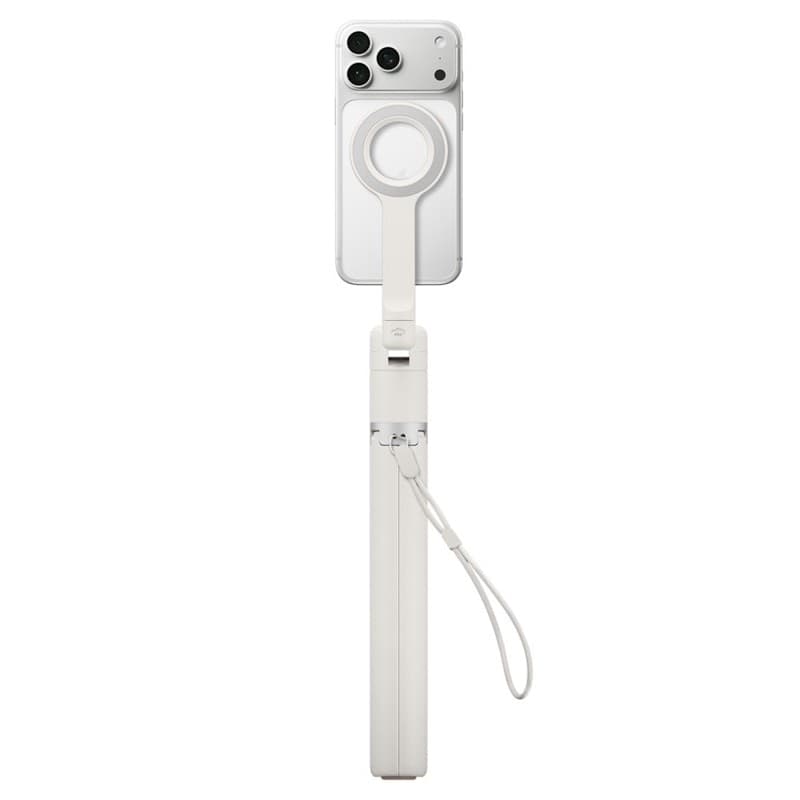 Spigen S582W MagSafe Bluetooth Selfie Stick Treppiede - Supporto per smartphone / Selfie Stick (Beige Dune) - 7