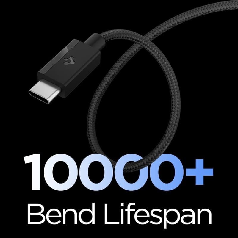 Spigen EB6015CC Essential - Cavo da USB-C a USB-C 60W 1,5 m (nero) - 3