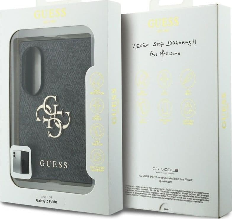 Guess Big 4G Logo - Custodia per Samsung Galaxy Z Fold 8 (nera) - 7