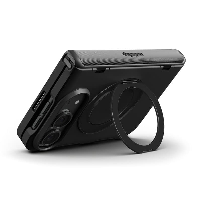 Spigen Slim Armor Pro S MagSafe - Custodia doppia per iPhone (nera) - 6