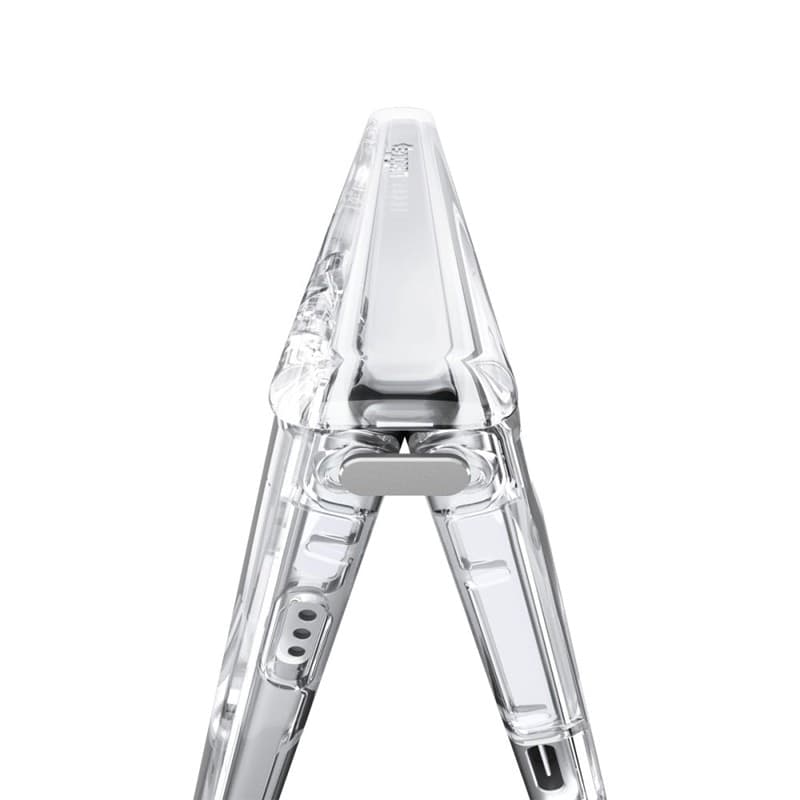 Spigen Ultra Hybrid Pro MagSafe - Custodia Duo per iPhone (Trasparente/Bianco) - 3