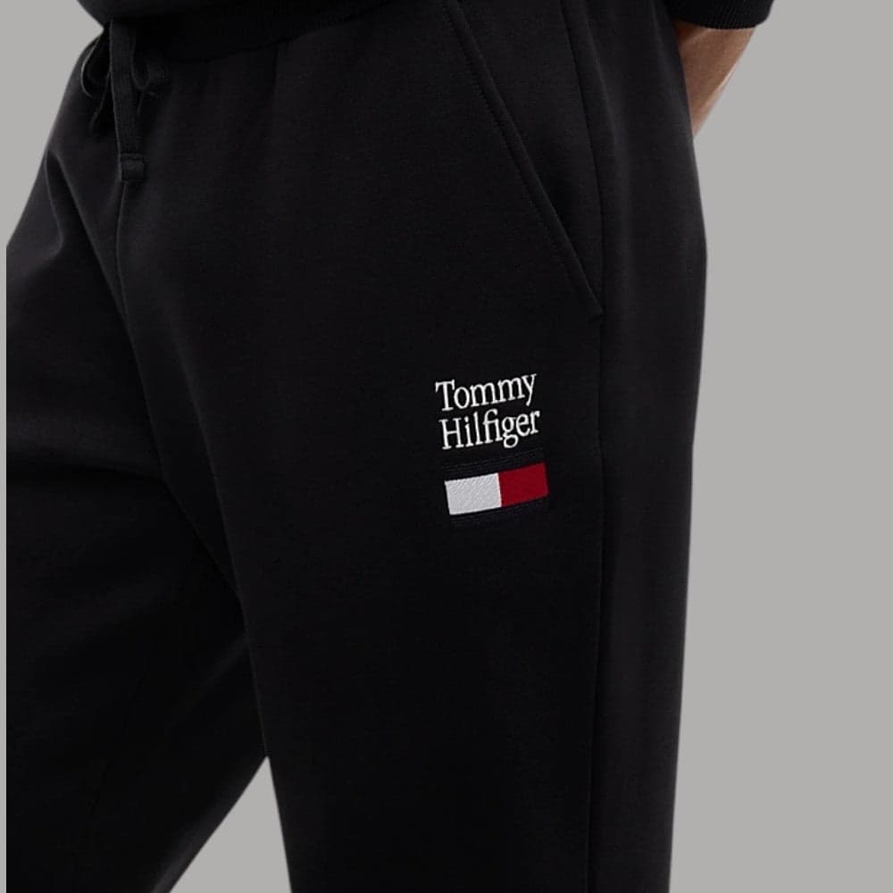Pantaloni tuta Tommy Hilfiger Logo Embroidery con ricamo - 2