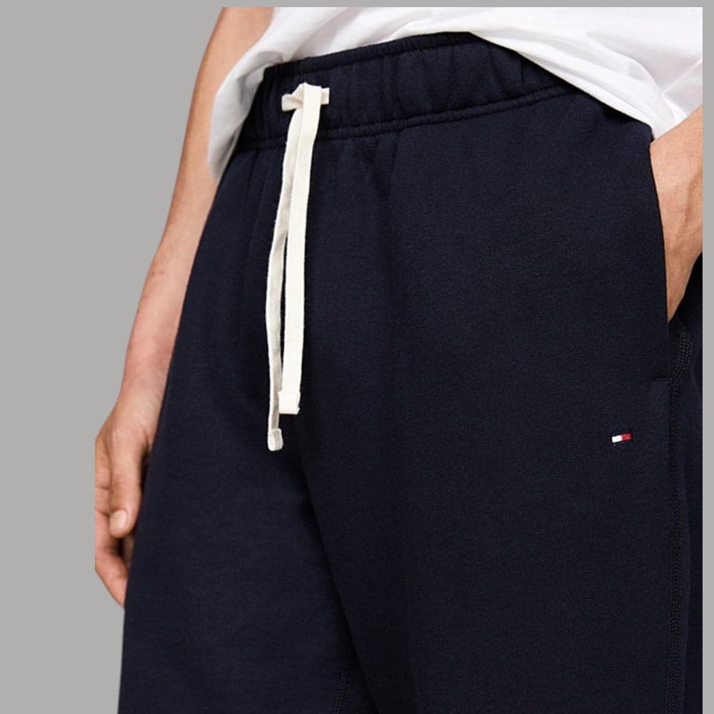 Pantalone jogger Tommy Hilfiger con bandierina ricamata Nero - 7