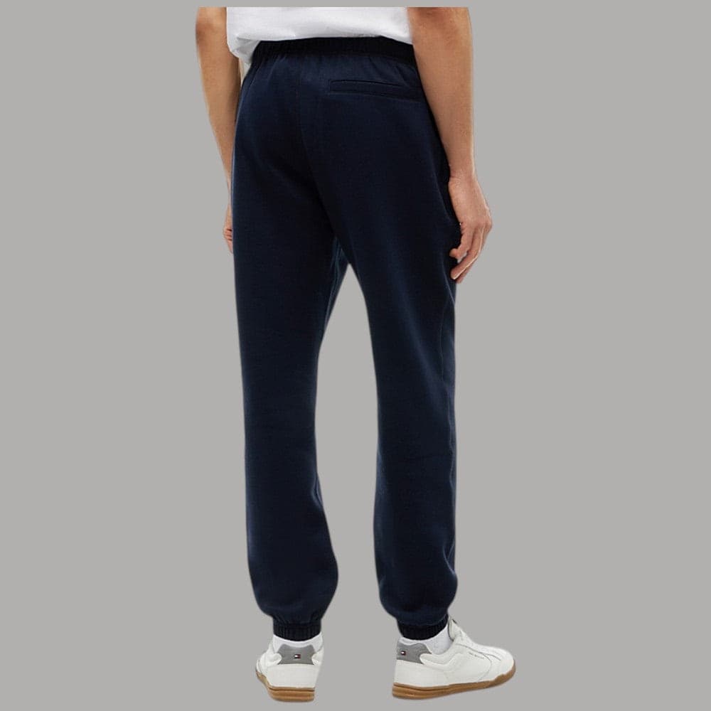 Pantalone jogger Tommy Hilfiger con bandierina ricamata Nero - 8