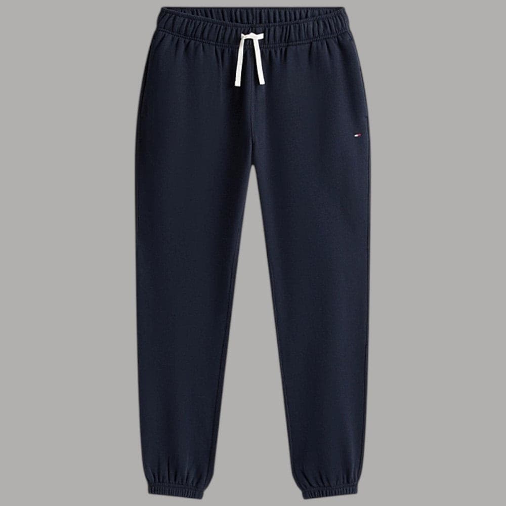 Pantalone jogger Tommy Hilfiger con bandierina ricamata Nero - 10