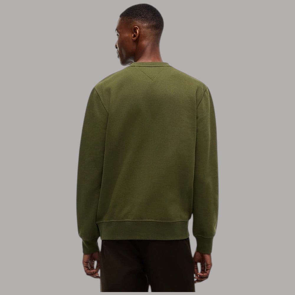 Felpa Tommy Hilfiger girocollo con bandierina ricamata - 6