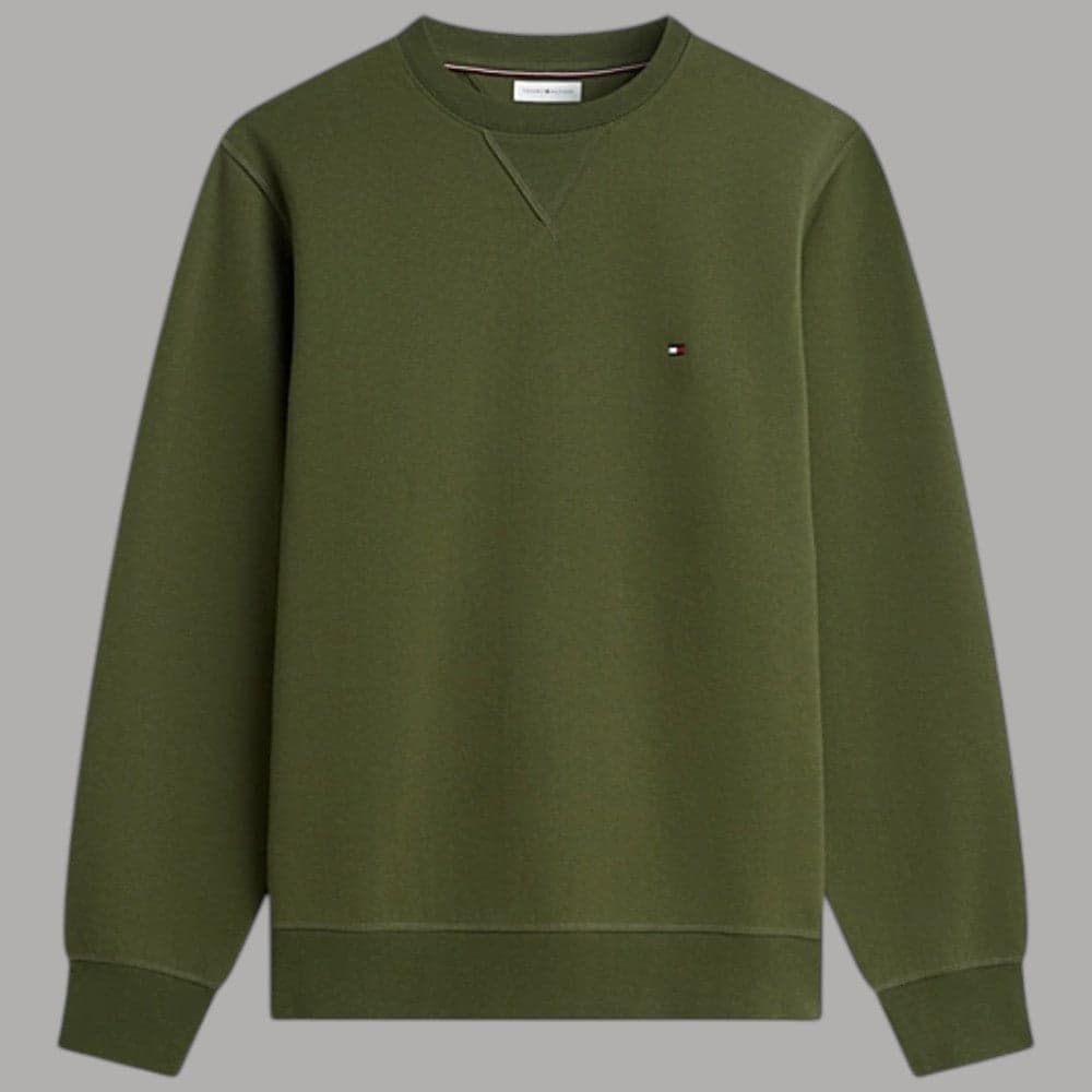 Felpa Tommy Hilfiger girocollo con bandierina ricamata - 8