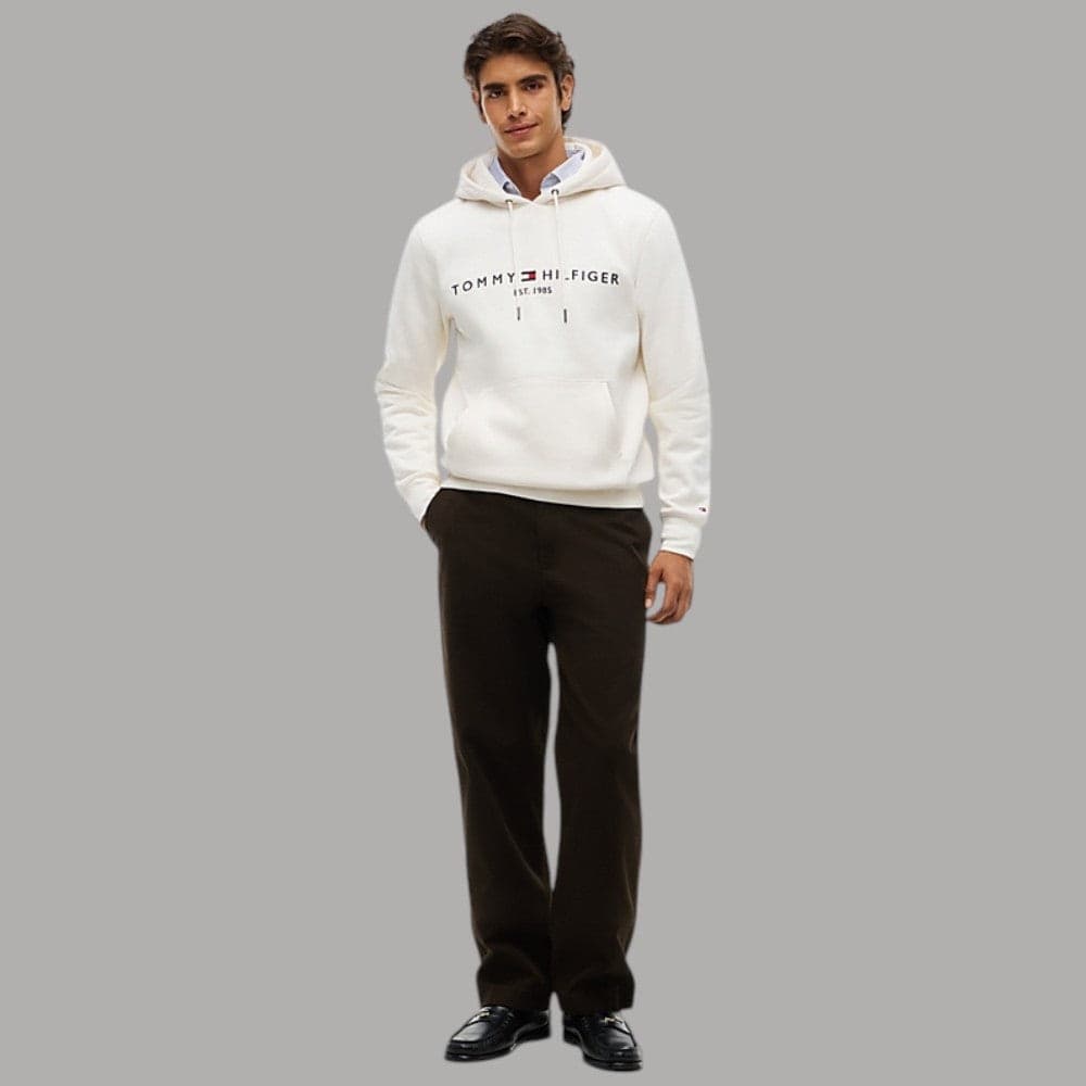 Felpa con cappuccio Tommy Hilfiger con logo ricamato - 4