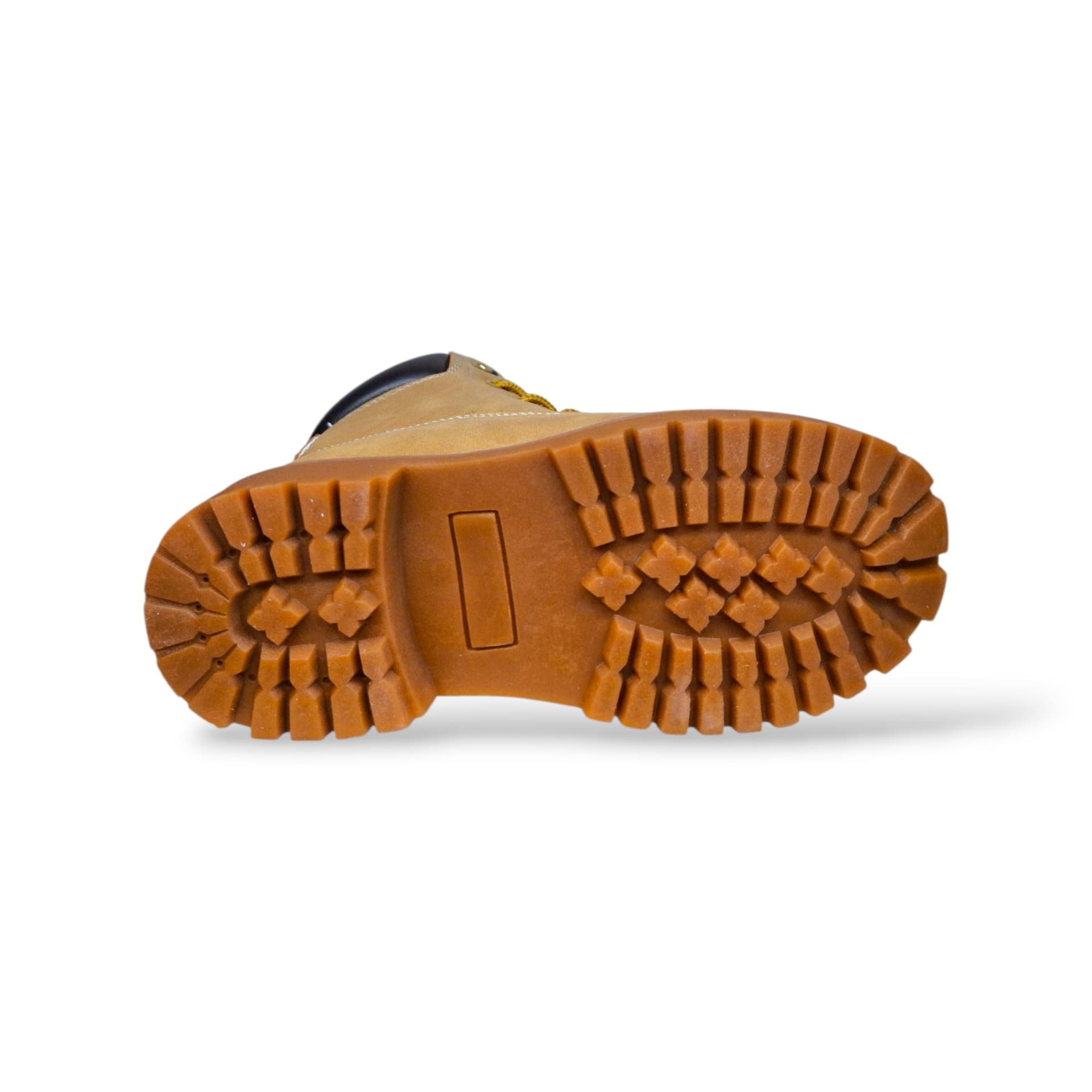 Melania MG25165 – Scarponcini boscaiolo bambini e ragazzi in pelle camel e marrone - 5