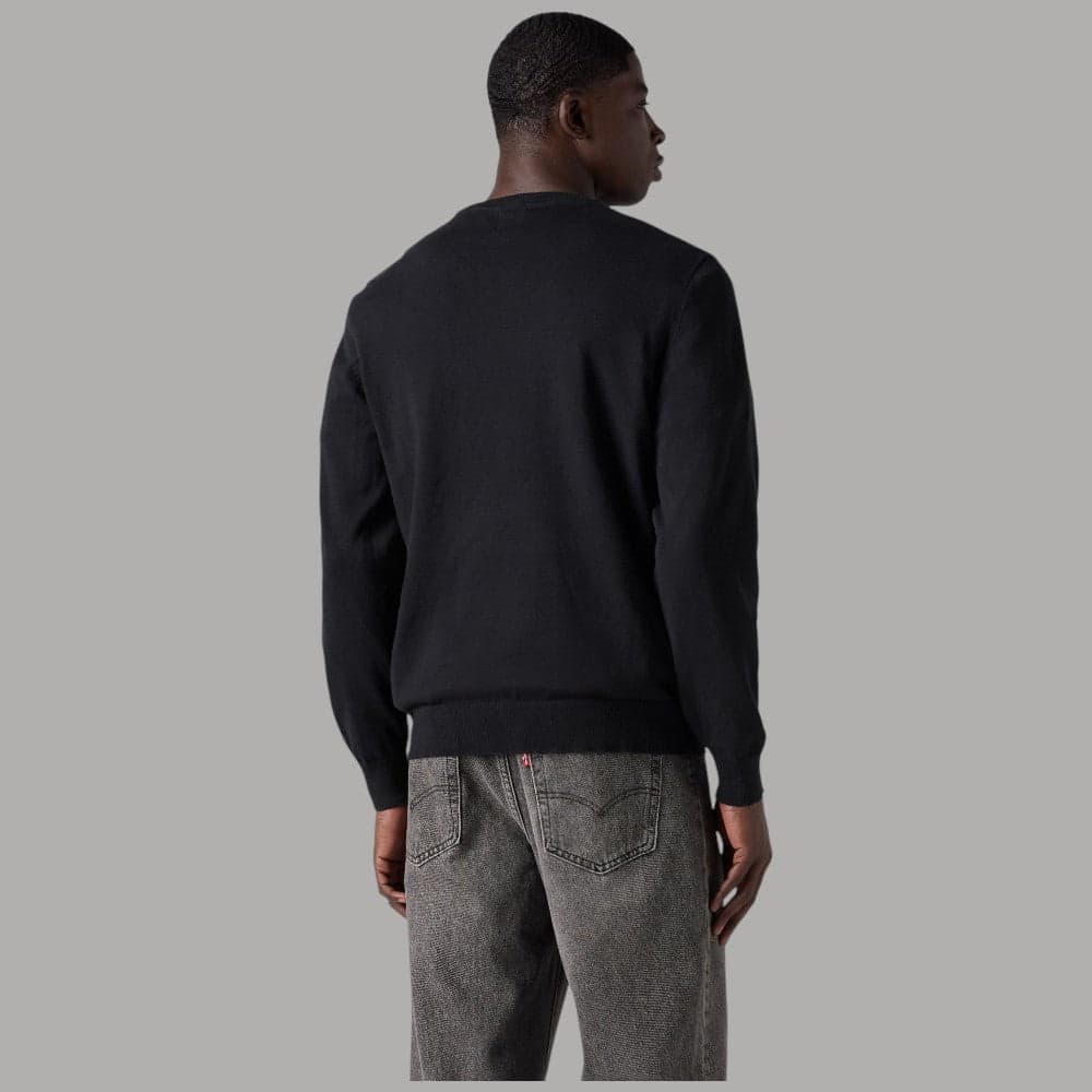 Pullover Levi's Housemark in cotone con logo ricamato - 4