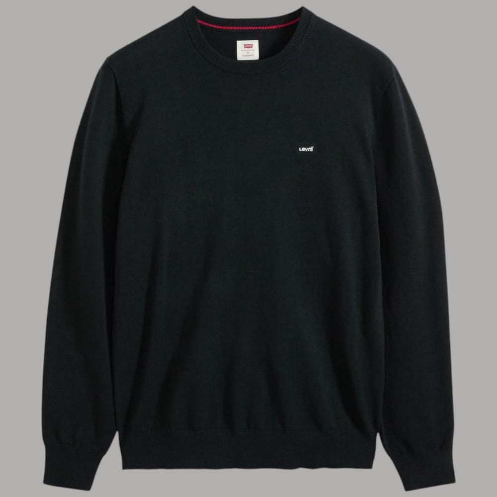 Pullover Levi's Housemark in cotone con logo ricamato - 5