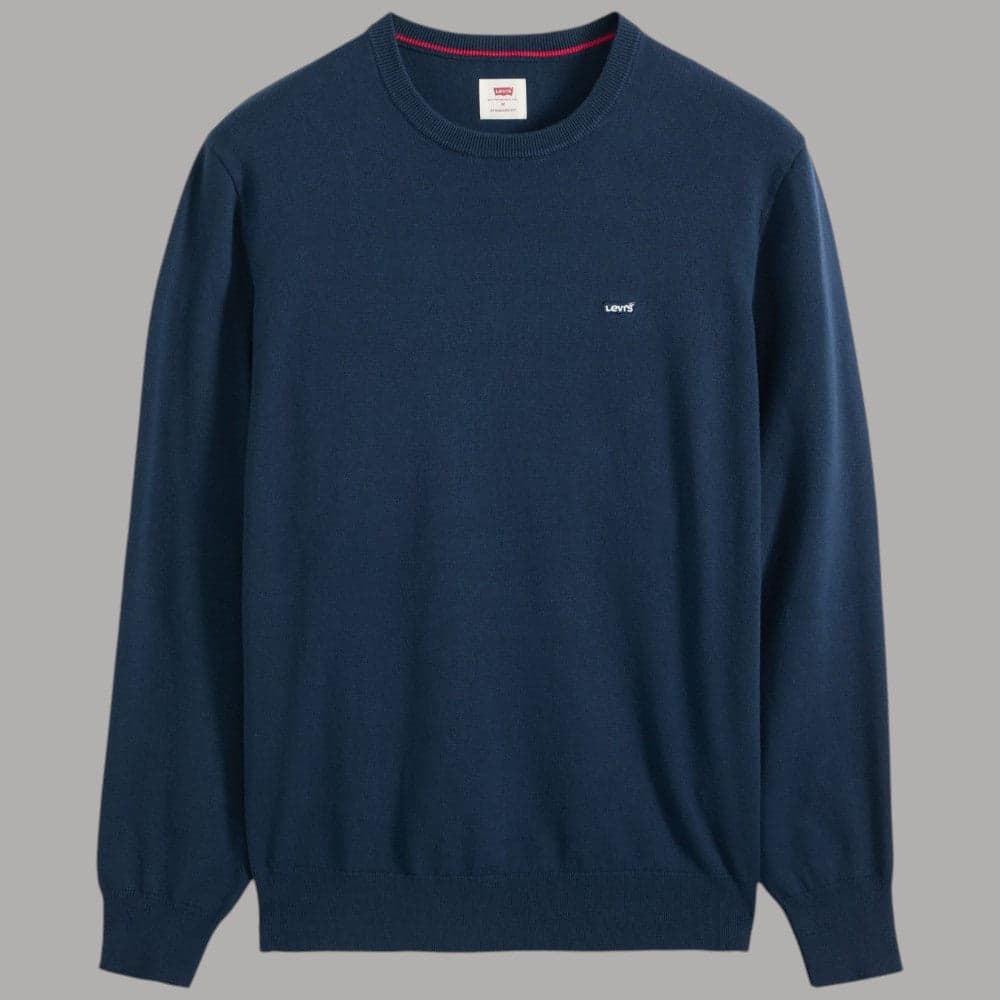 Pullover Levi's Housemark in cotone con logo ricamato - 10