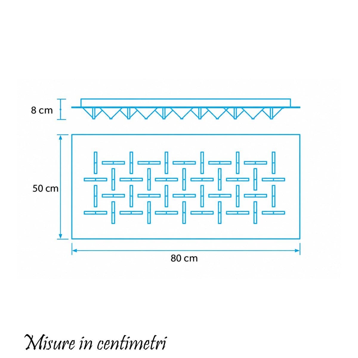 Plafoniera moderna Fratelli Braga CRISTALLI 2052 PL80 S 11 LED metallo cromo lucido metacrilato satinato - 4