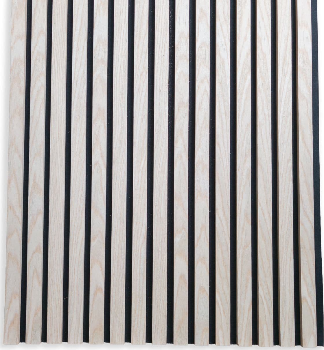 Pannello acustico a lamelli in vero legno di Rovere naturale, fibra di legno e feltro – 12 × 600 × 2900 mm – 1,74 m² - 4