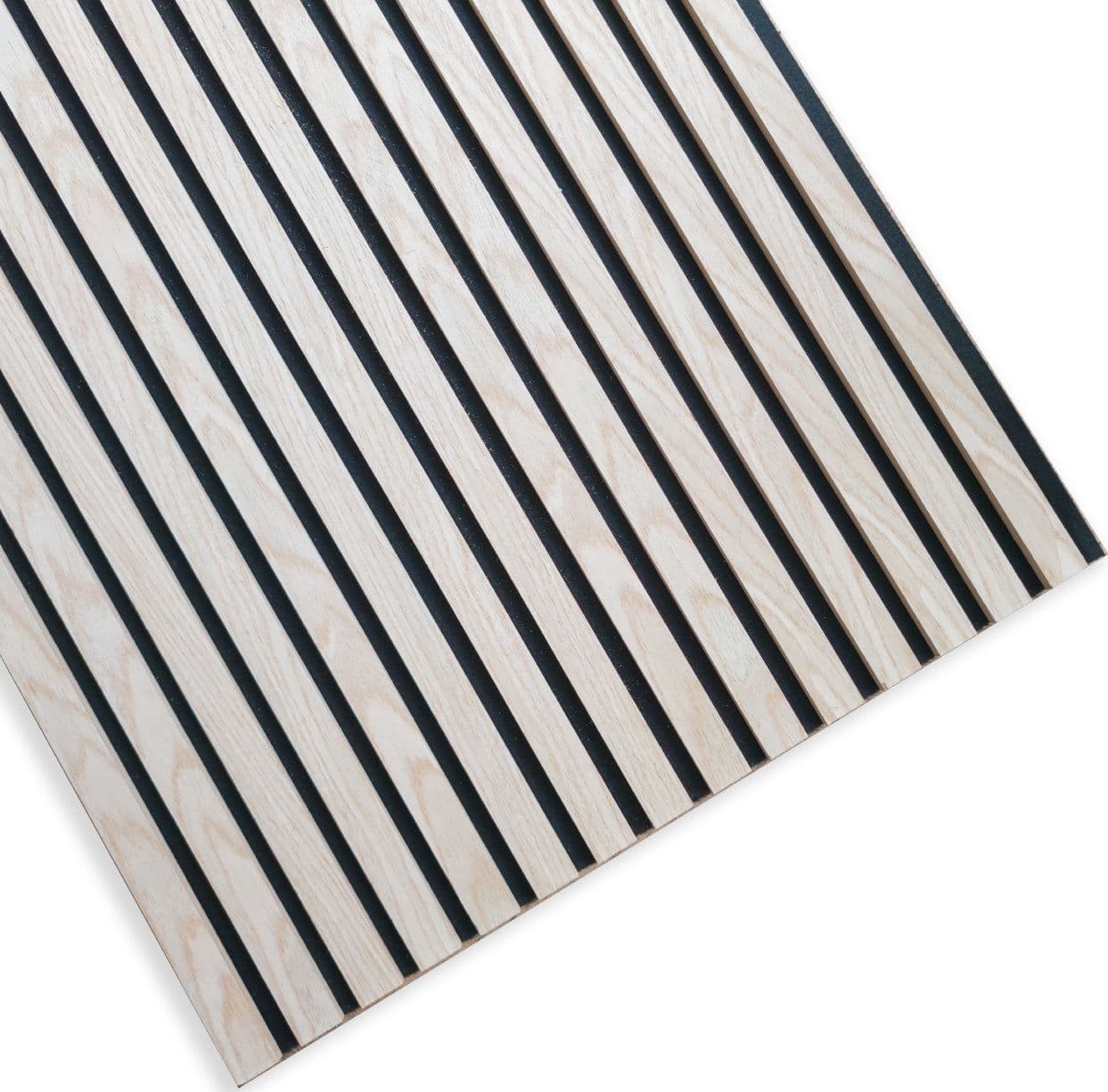 Pannello acustico a lamelli in vero legno di Rovere naturale, fibra di legno e feltro – 12 × 600 × 2900 mm – 1,74 m² - 5