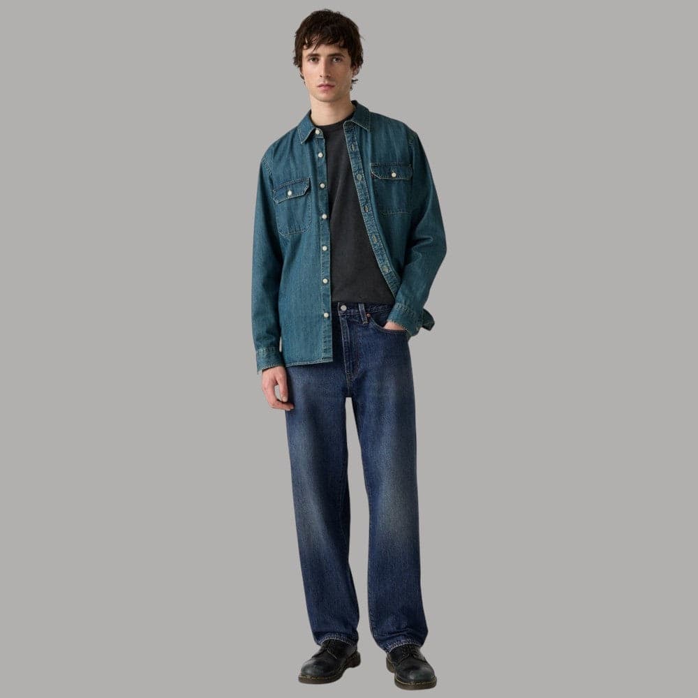 Jeans uomo Levi's 568 Loose Straight fit anni '90 - 4
