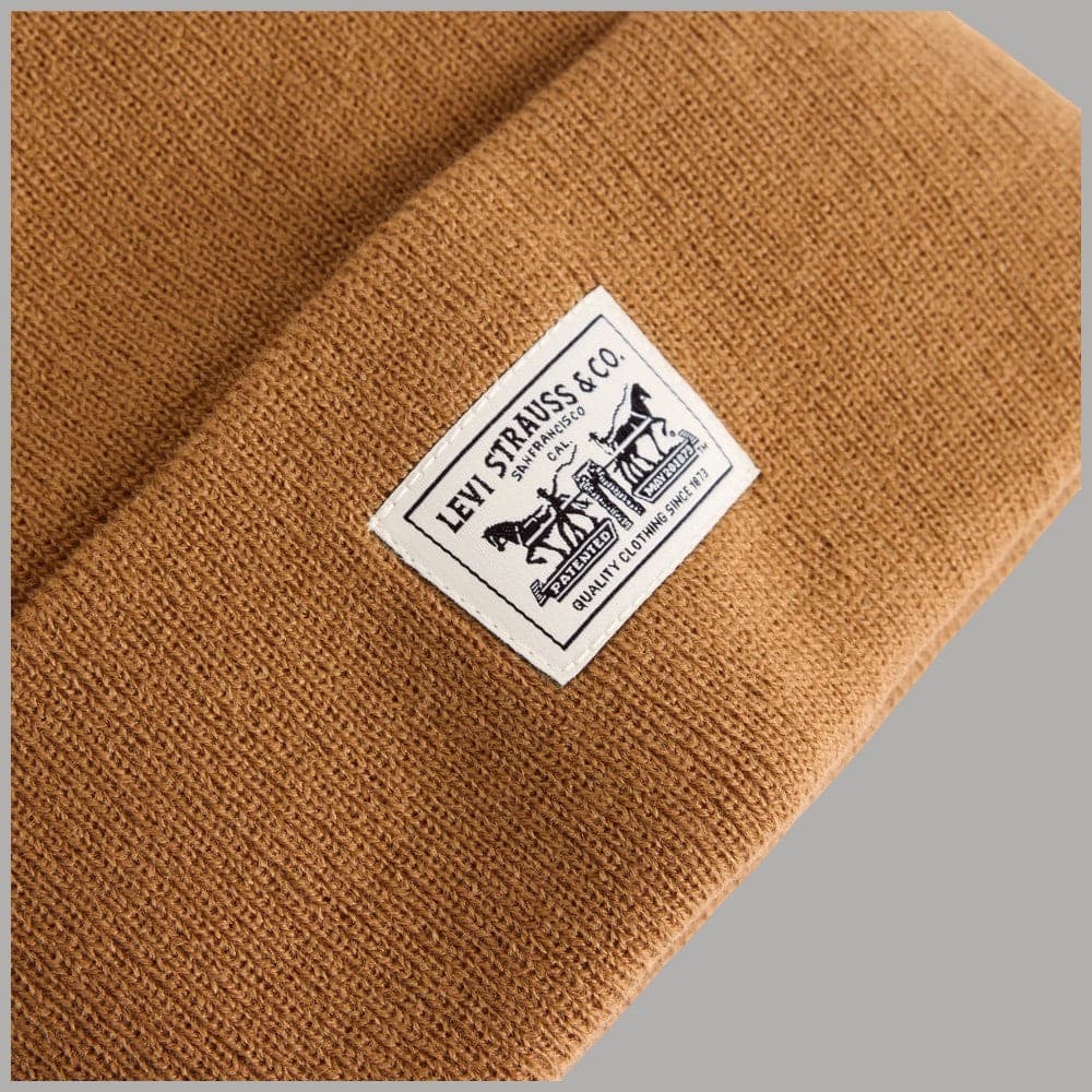 Berretto Levi's Embarcadero con risvolto e logo Two-Horse Pull - 6
