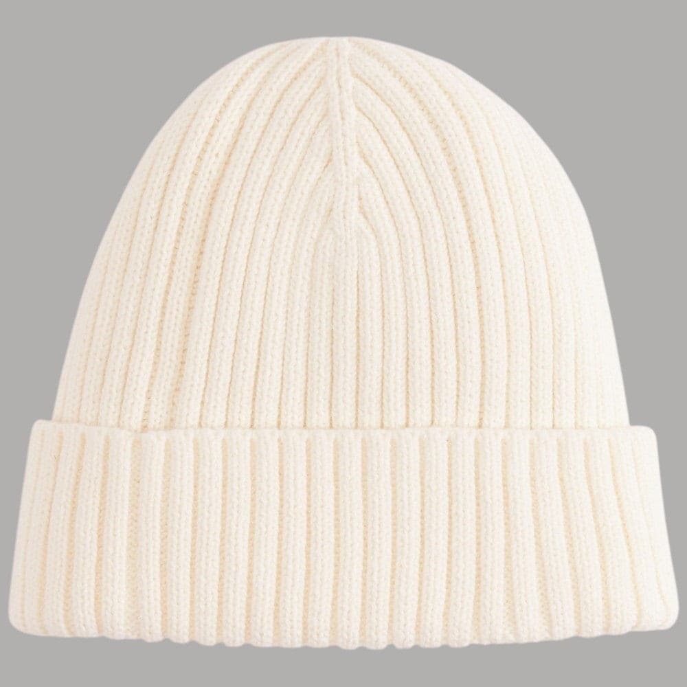 Berretto Levi's Sunset in cotone a coste bianco - 3