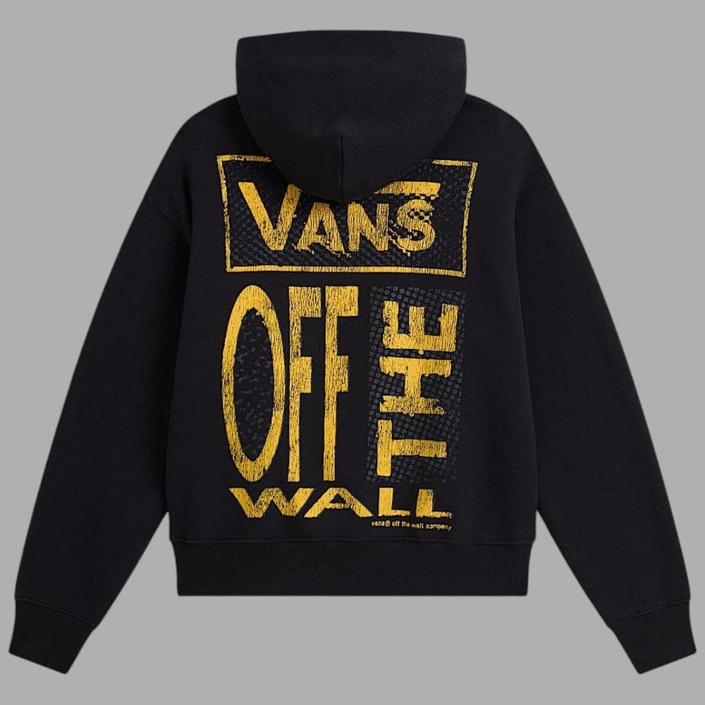 Felpa Vans Cut and Paste oversize con cappuccio e stampa - 2
