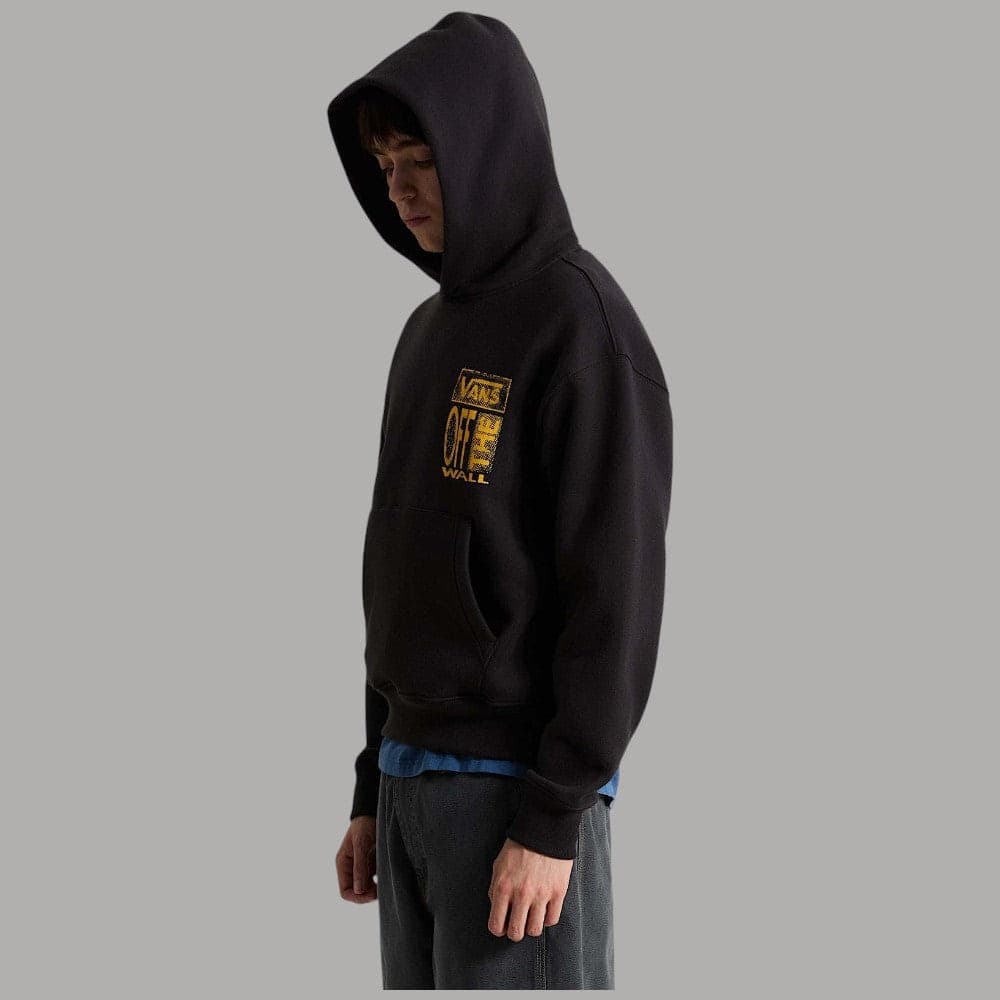 Felpa Vans Cut and Paste oversize con cappuccio e stampa - 6