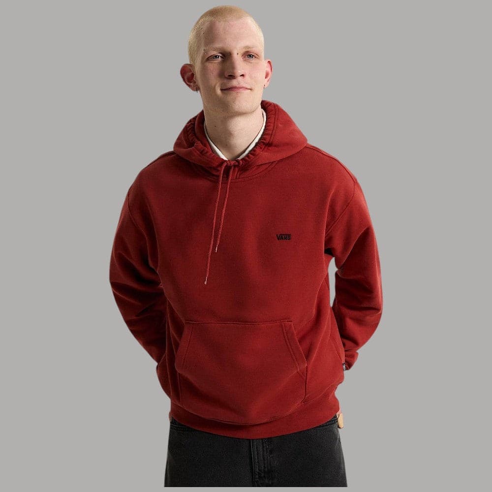 Felpa con cappuccio Vans Left Chest II in cotone grigio - 13