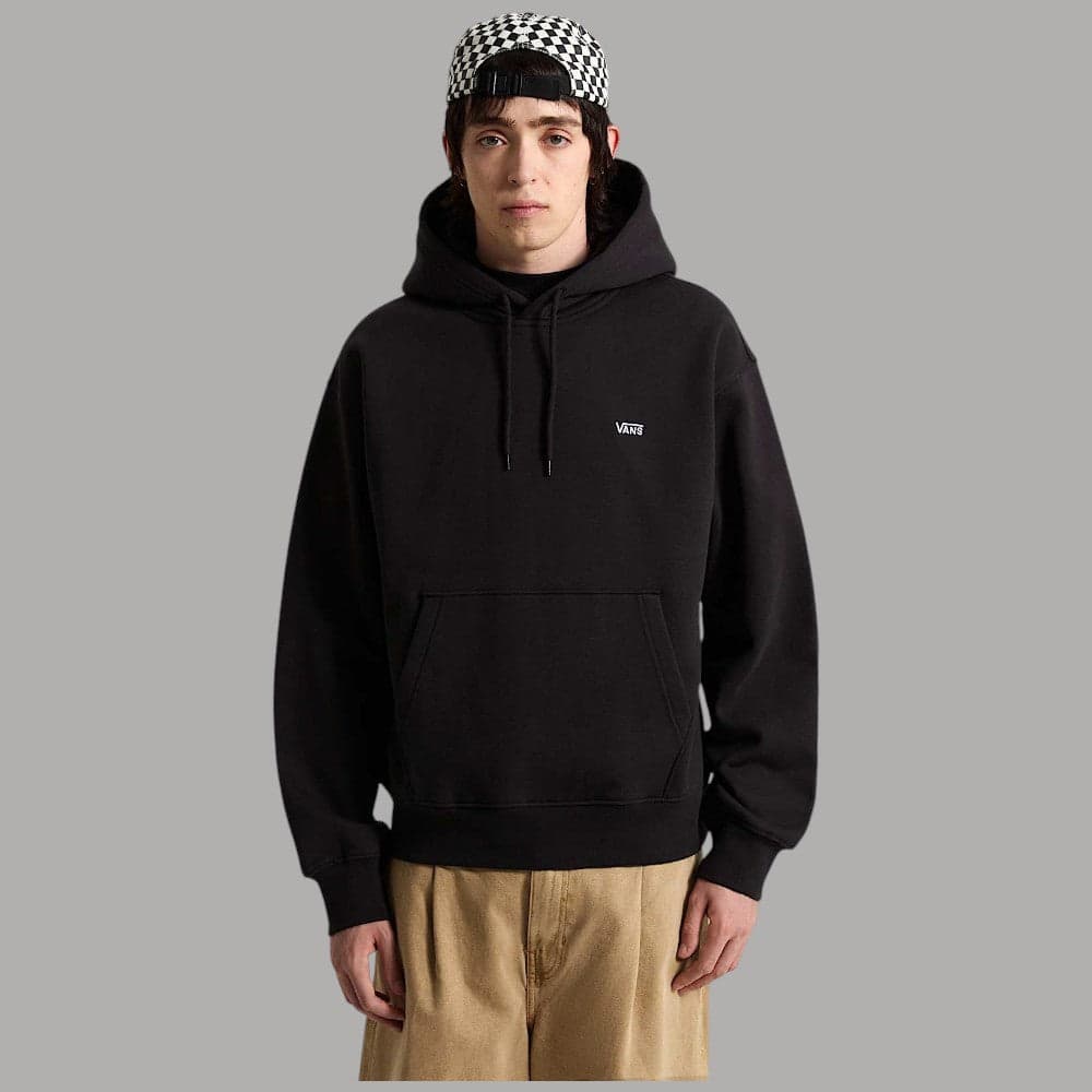 Felpa con cappuccio Vans Left Chest II in cotone grigio - 3