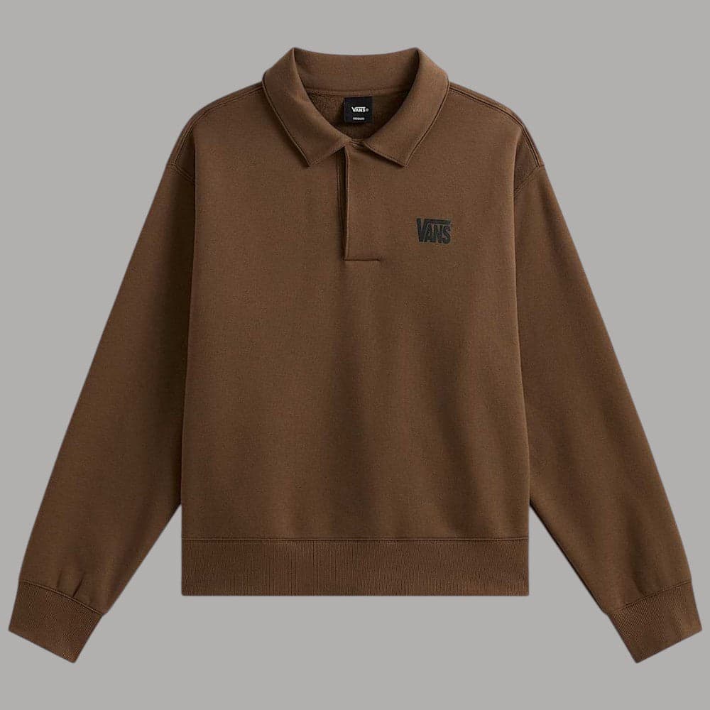 Polo Vans Fleece Pullover con logo ricamato - 12