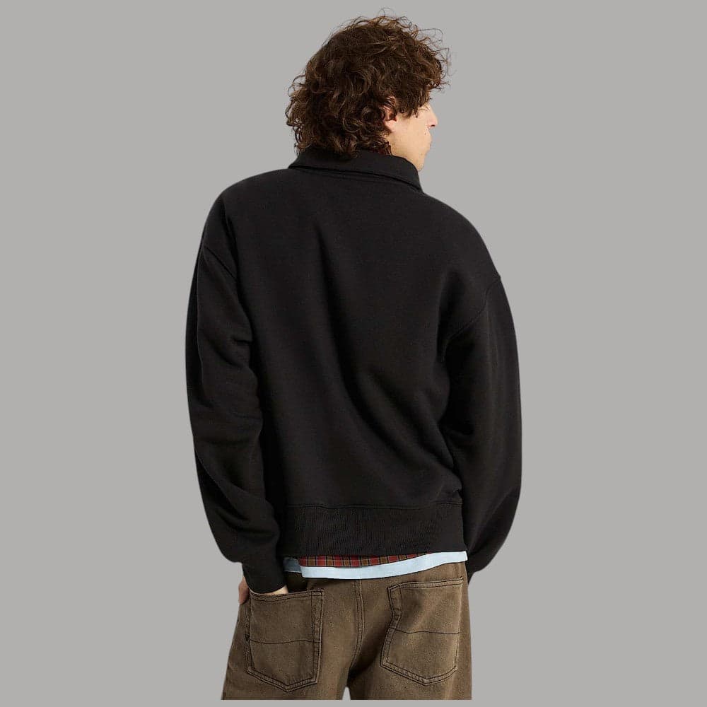 Polo Vans Fleece Pullover con logo ricamato - 3