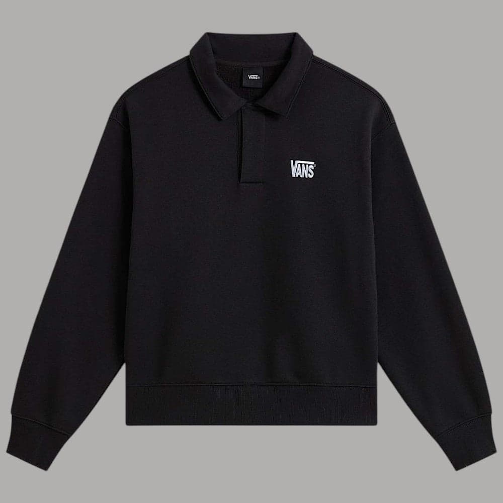 Polo Vans Fleece Pullover con logo ricamato - 5
