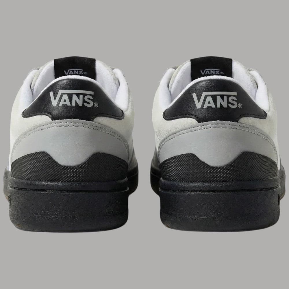 Sneakers Vans Court Low in pelle grigio bianco - 3