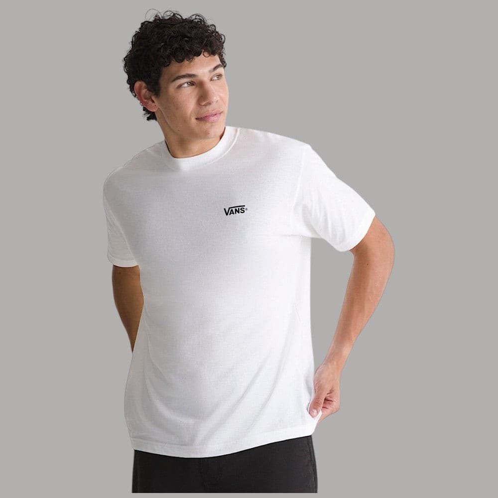 T-shirt Vans New Left Chest Marrone in cotone - 11