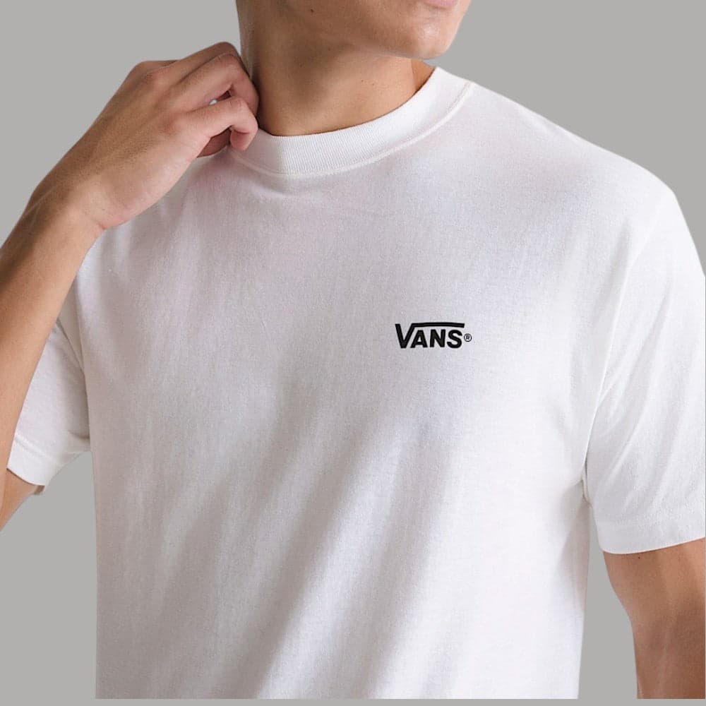 T-shirt Vans New Left Chest Marrone in cotone - 12