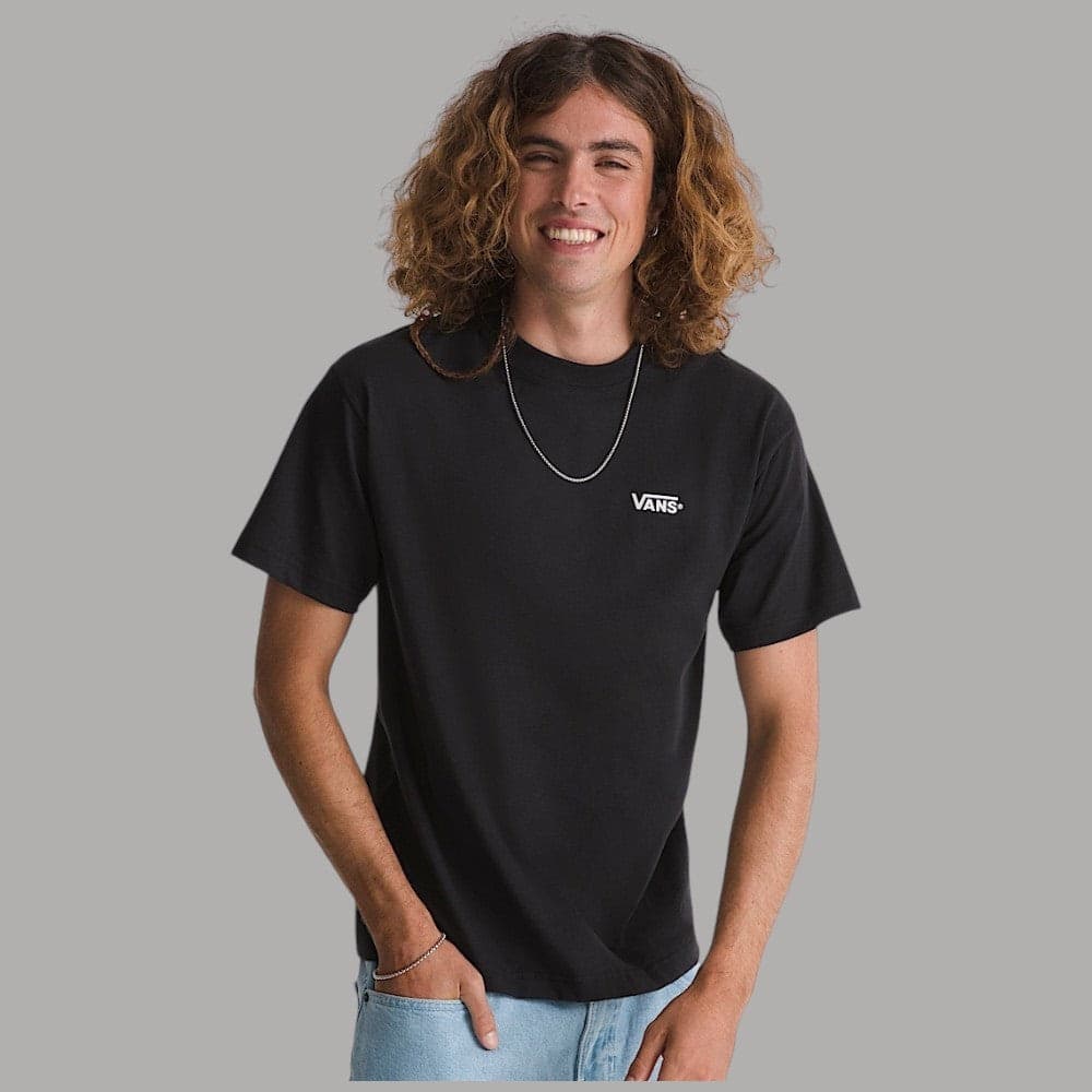 T-shirt Vans New Left Chest Marrone in cotone - 6