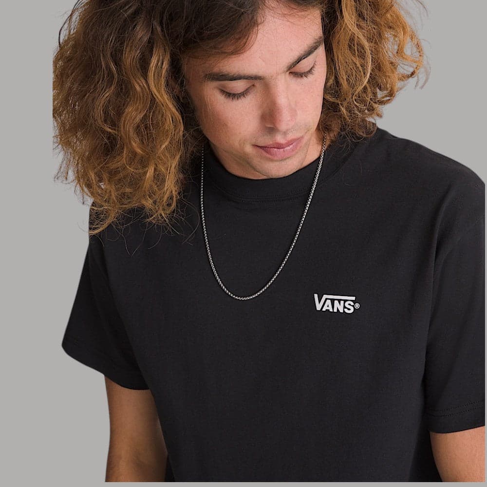 T-shirt Vans New Left Chest Marrone in cotone - 7
