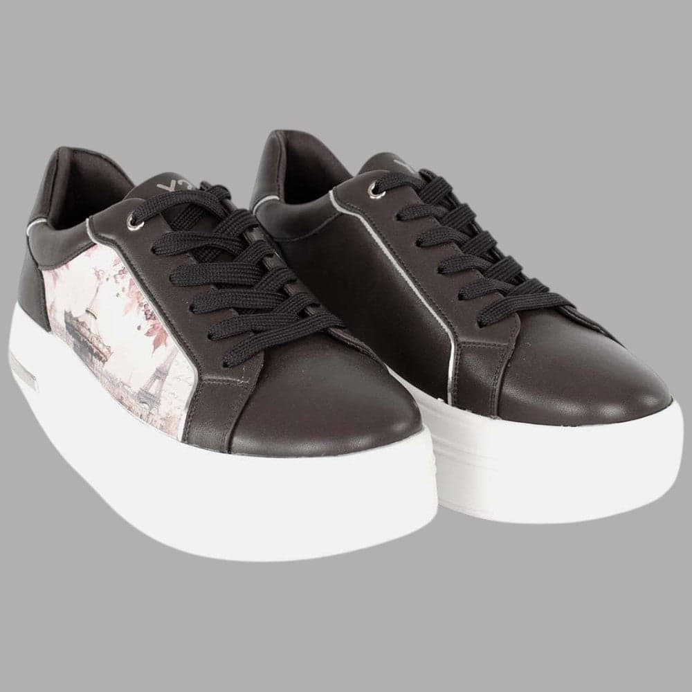 Sneakers YNot Timeless da donna con suola rialzata - 2