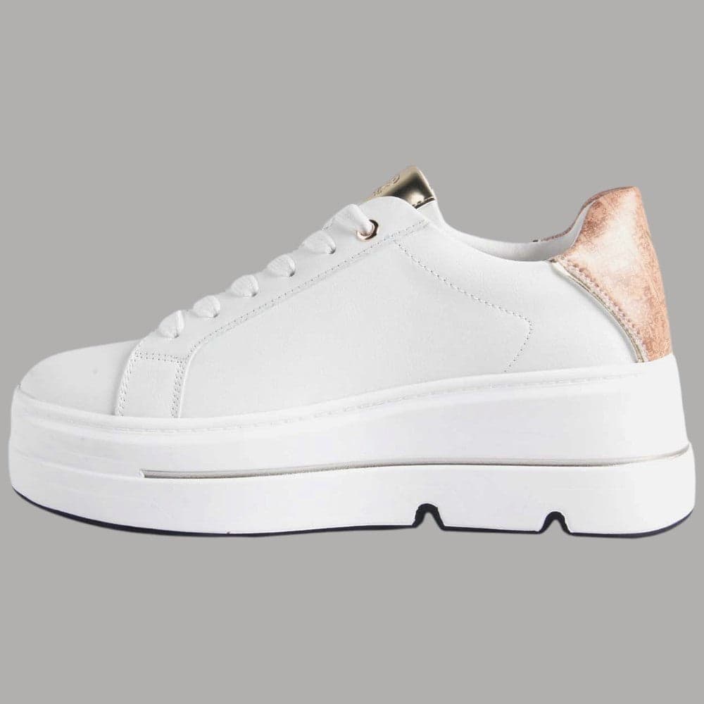 Sneakers YNot Gum con suola rialzata e zip laterale - 3
