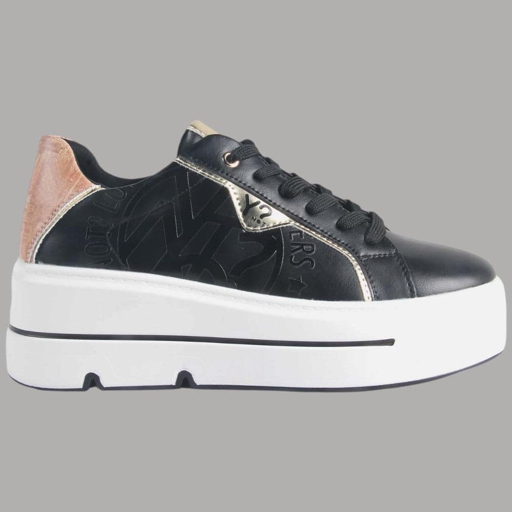 Sneakers YNot Gum con suola rialzata e zip laterale - 6