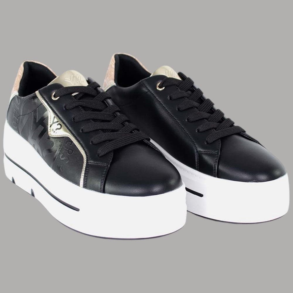 Sneakers YNot Gum con suola rialzata e zip laterale - 7