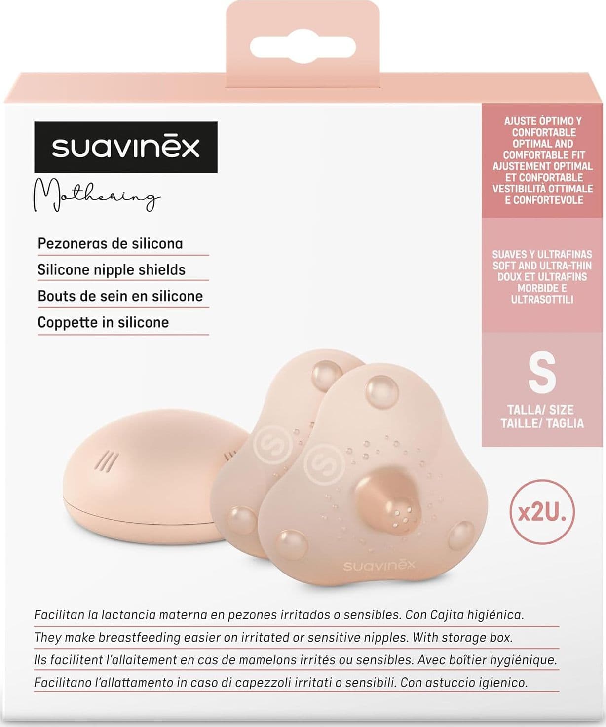Suavinex - Paracapezzoli in Silicone con Scatola - 4